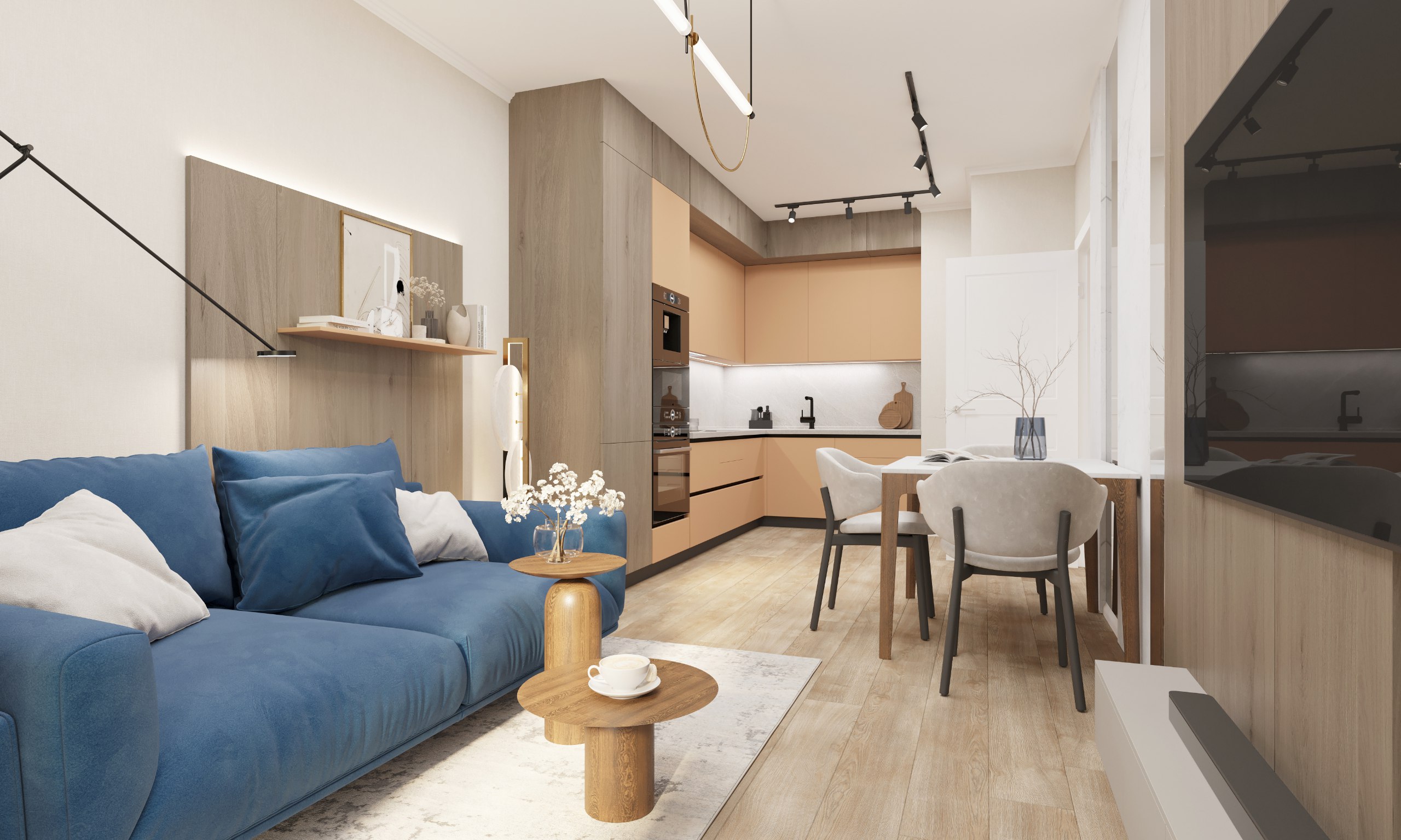 Однокомнатная квартира