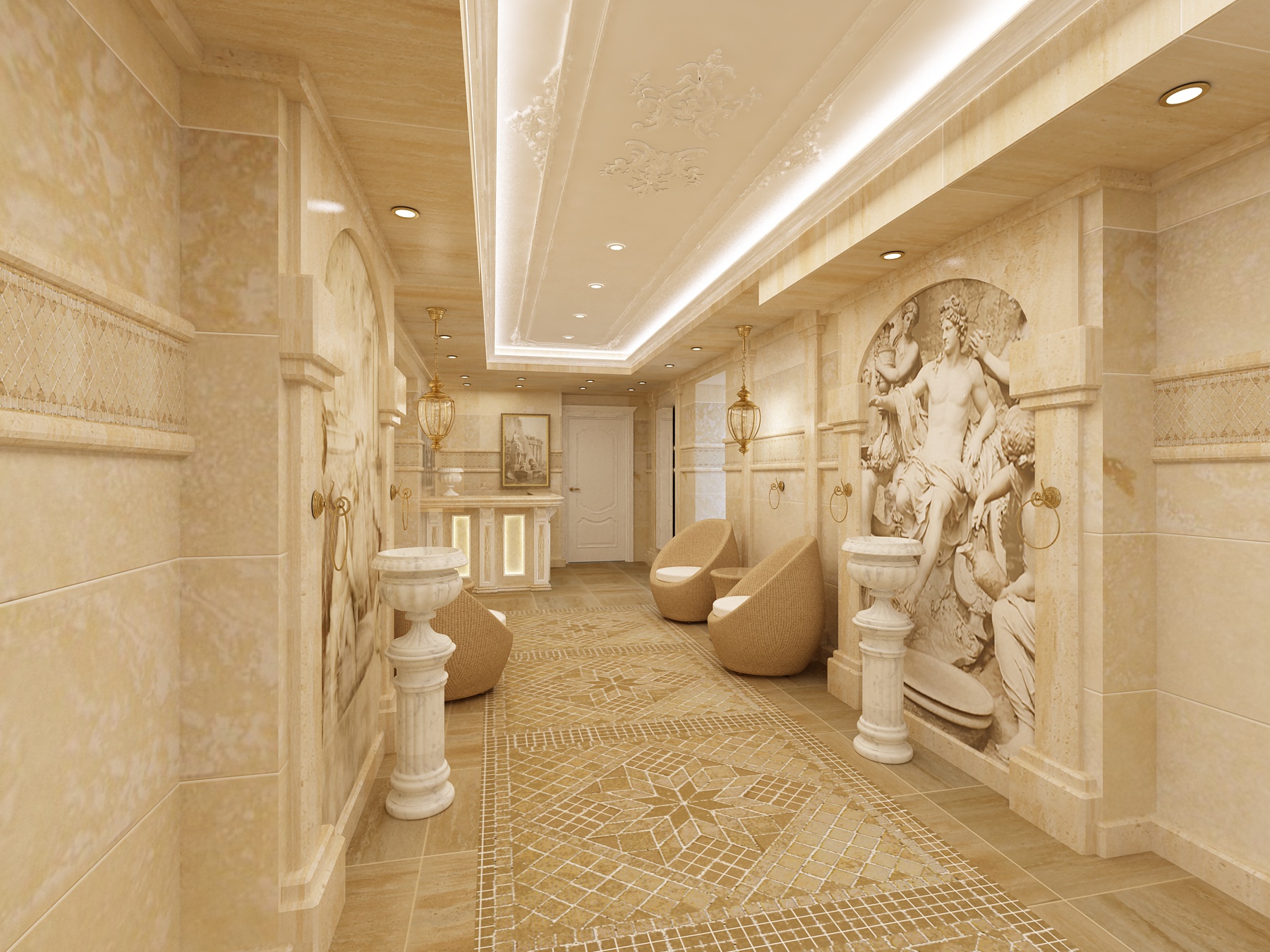 Спа-комплекс в классическом стиле